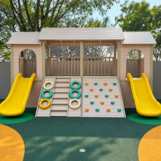 multiple kids customised kids outdoor play equipment hyderabad