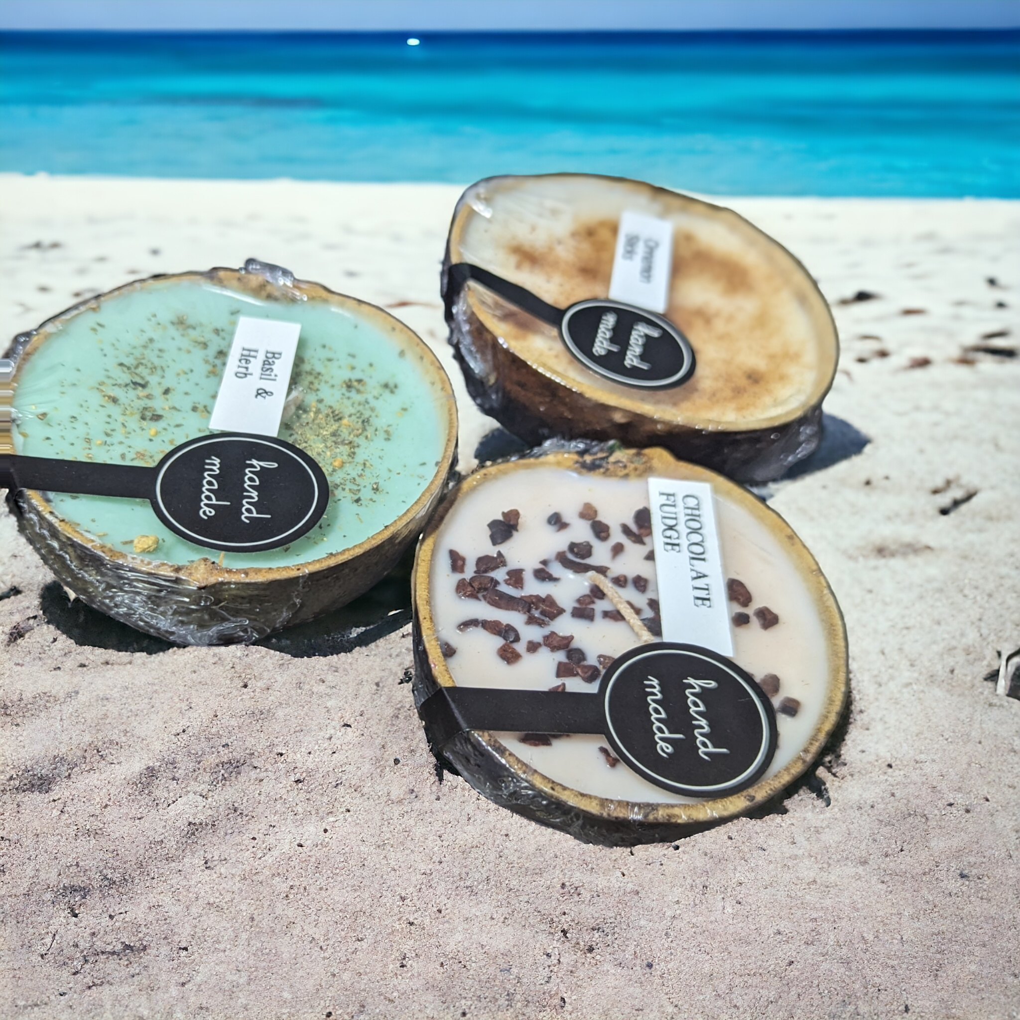 SpiceGrenada Crafted Soy Scented Candles. Product of Grenada