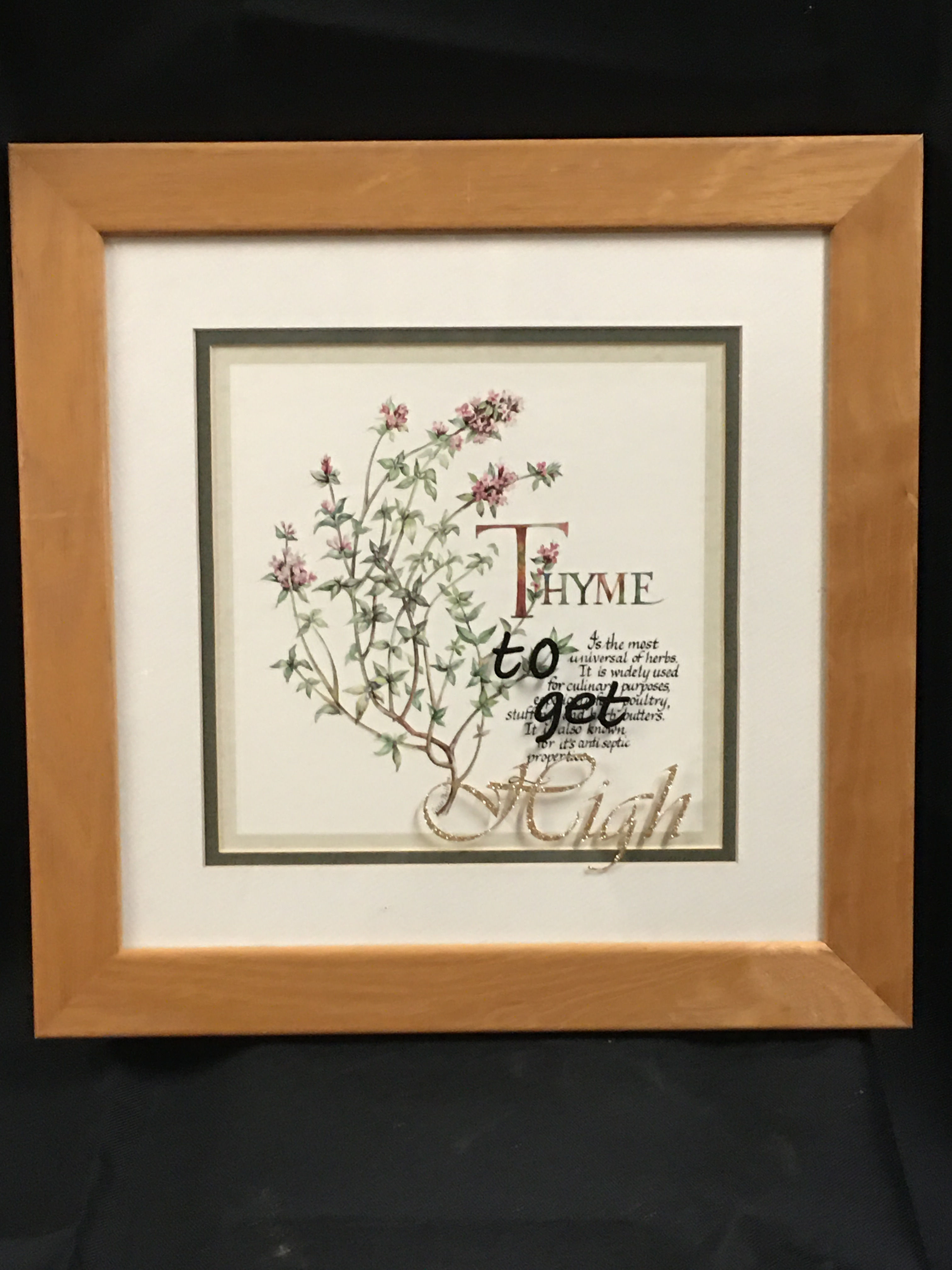 Thyme print Artbutchery