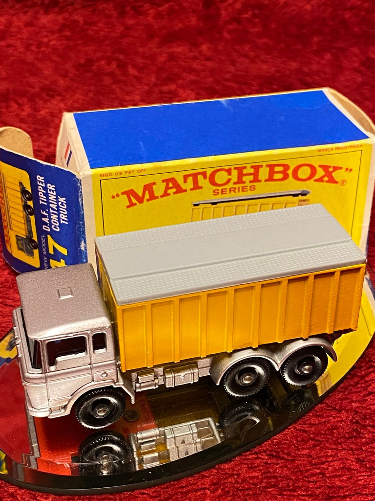 Thumbnail: vintage Matchbox DAF Tipper Truck