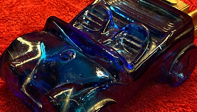 Vintage dune buggy bottle