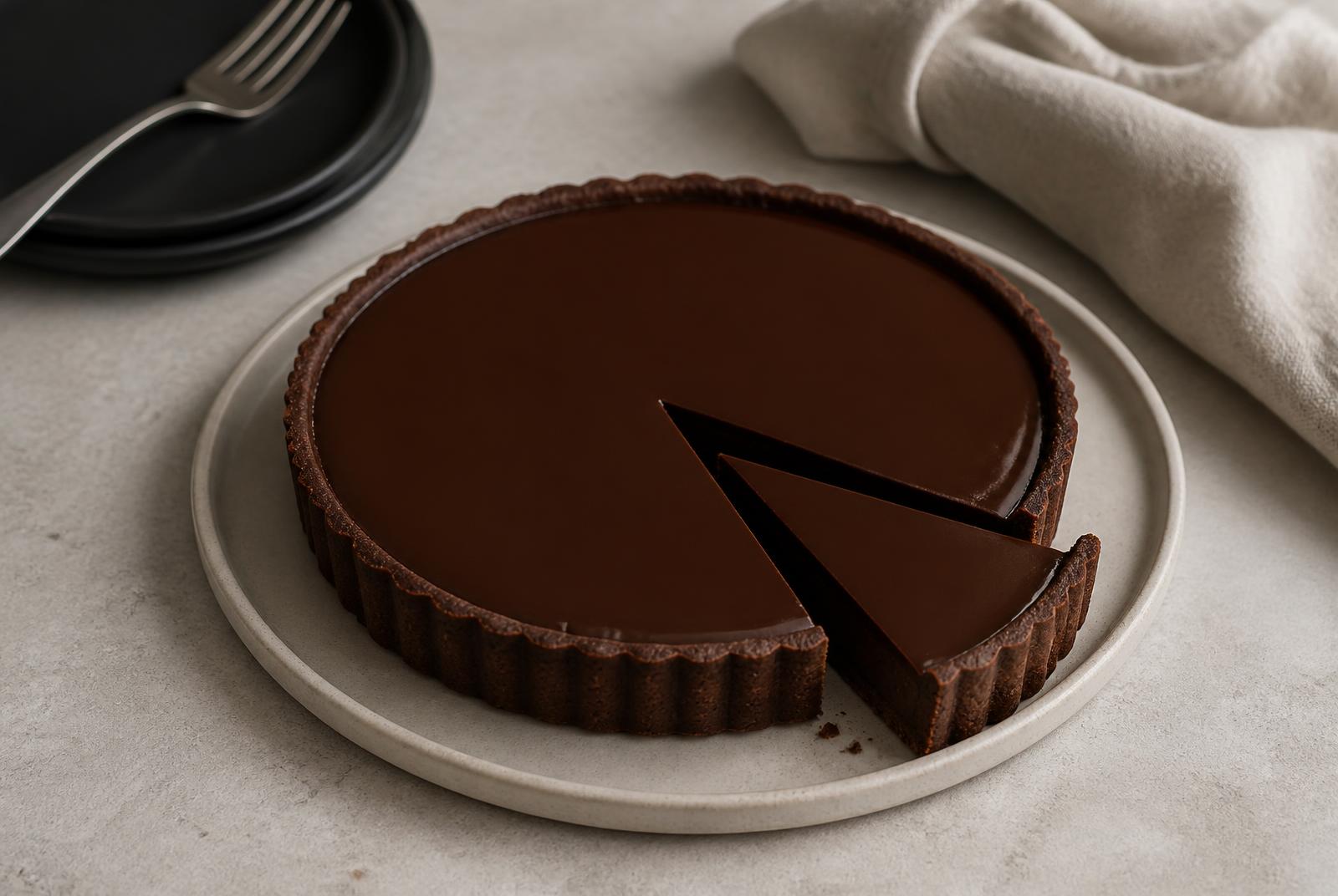 Midnight Chocolate Tart