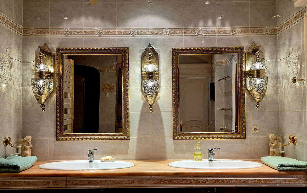 Salle de bain raffinée