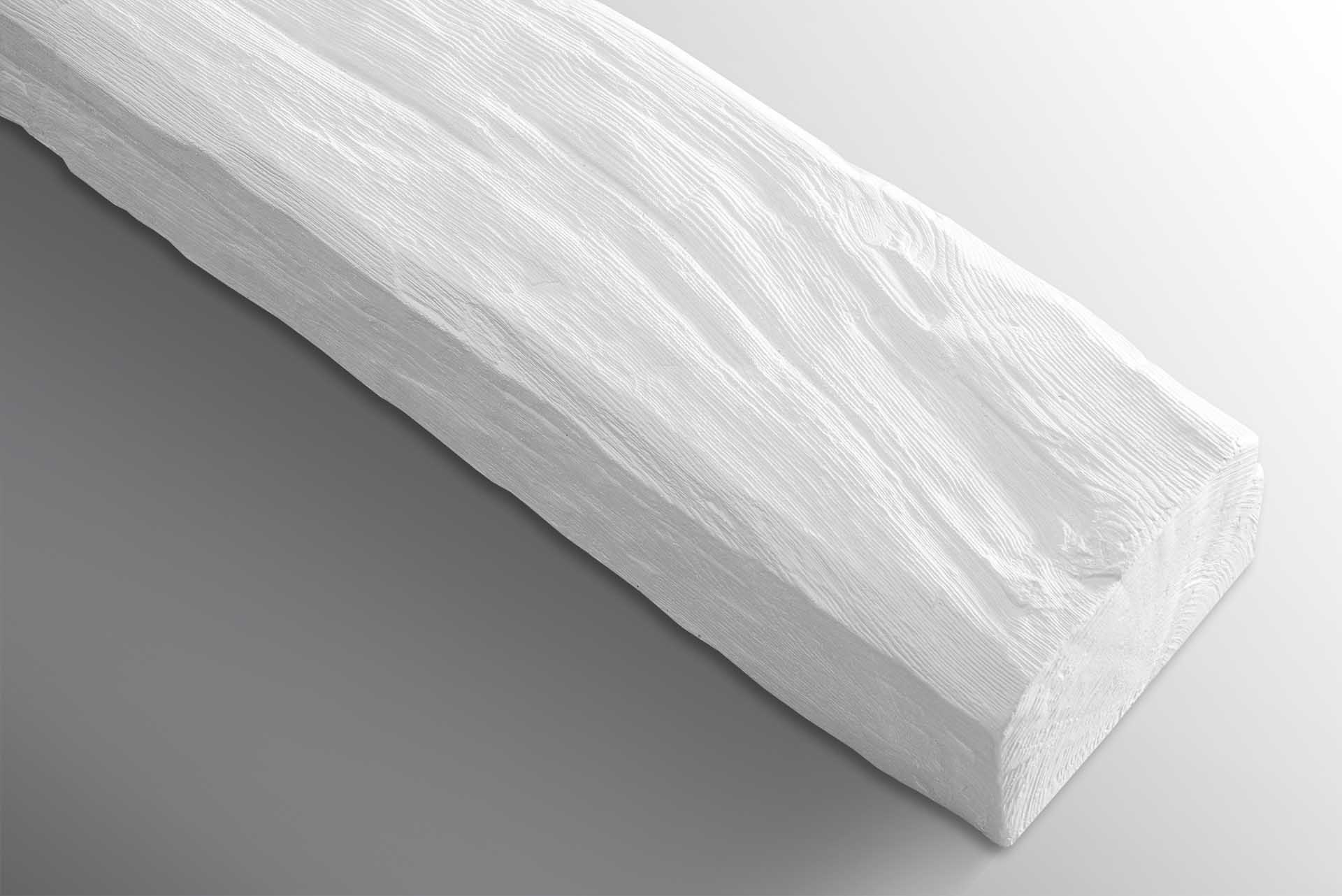 Rustic Br-03 White Rustic Beam 3.4