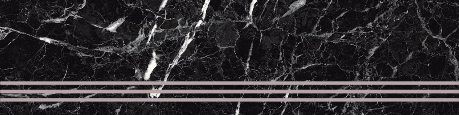 Treapta Gresie New Hg Black Emperador 30X120 Cm