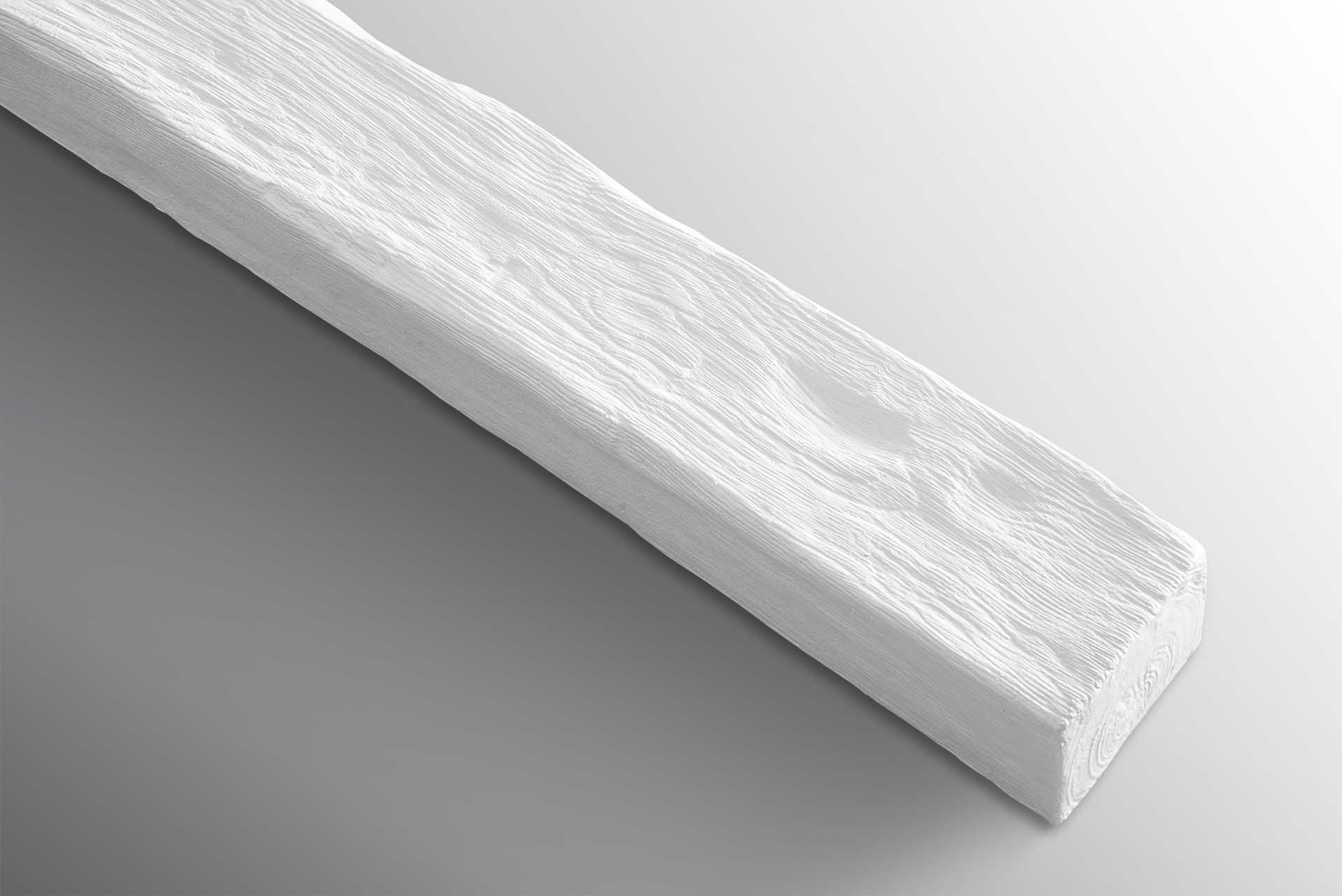 Rustic Br-01 White Rustic Beam