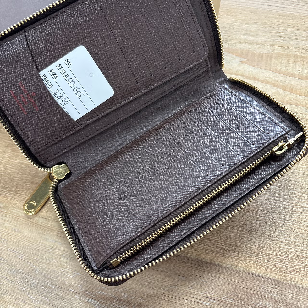 Thumbnail: Damier Ebene Zippy wallet