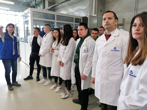 Посещение във фирма "Grammer"