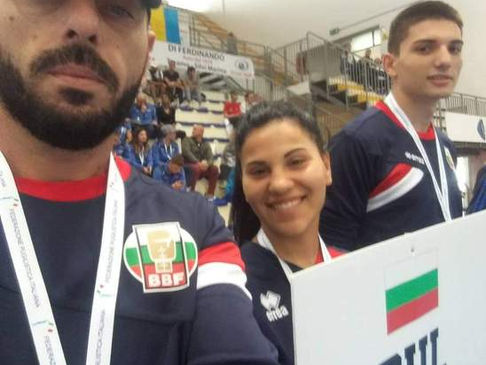 Наша възпитаничка на европейско състезание в Италия