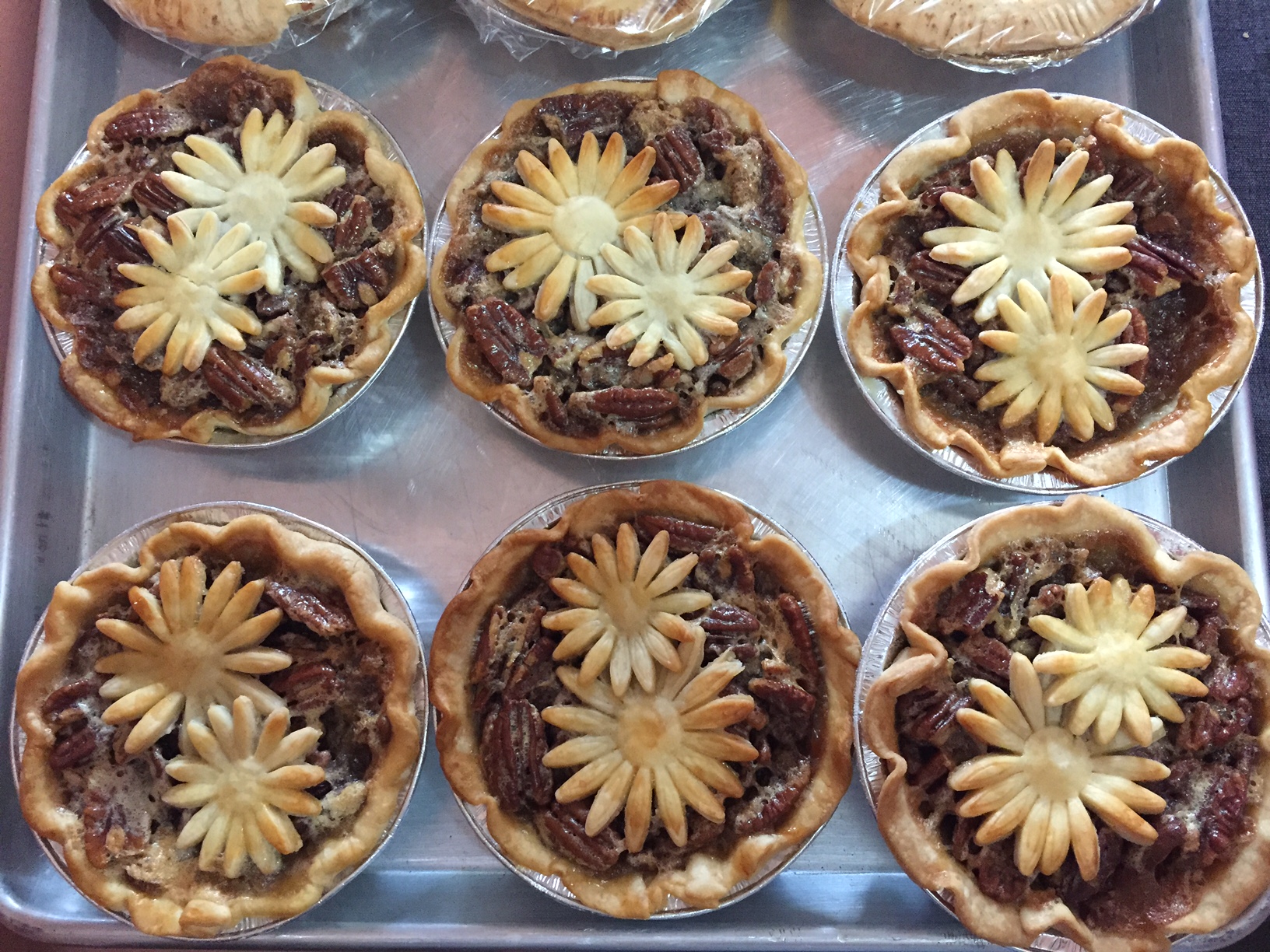Maple Pecan Pies