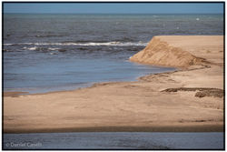 Altura de dunas en barra abierta