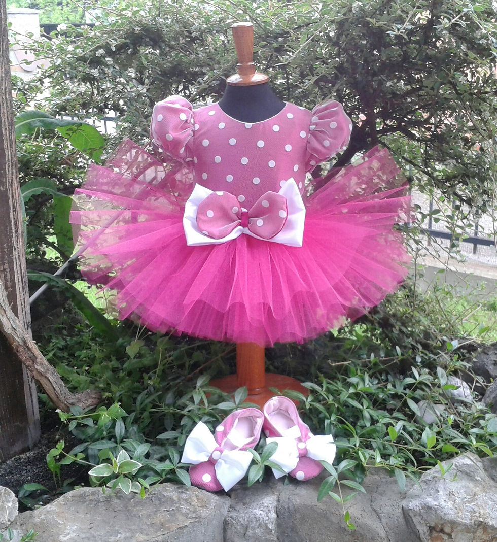 Haljinica Mini u pink boji