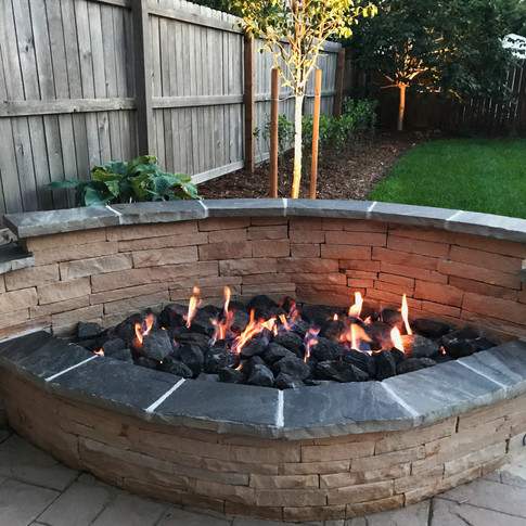 Denver Landscape Design – Gas Fireplaces