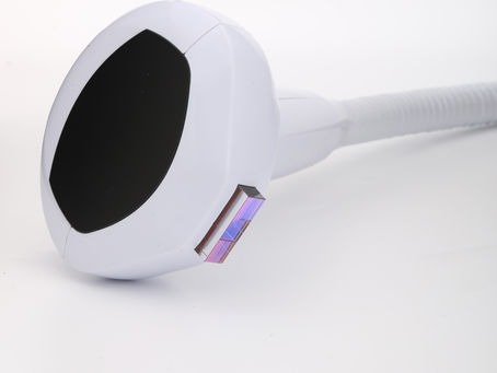 Lumecca IPL handpiece designed for advanced light-based treatment in aesthetic procedures.