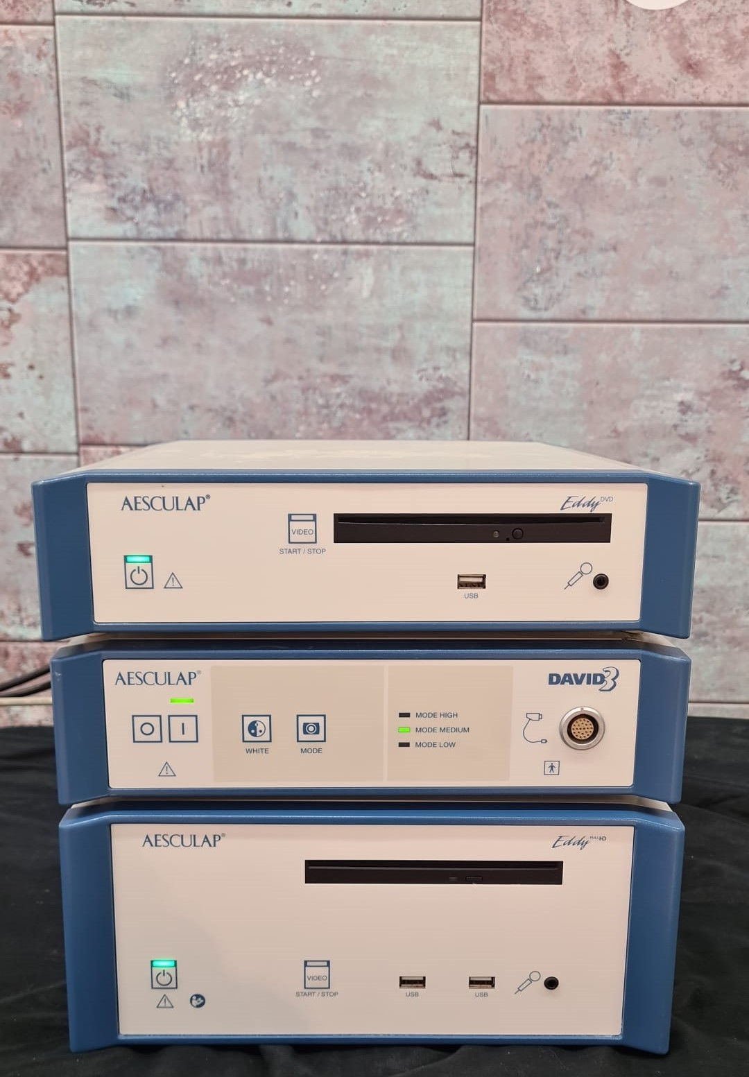 Aesculap David 3 Prozessor mit Eddy Full HD und Eddy DVD