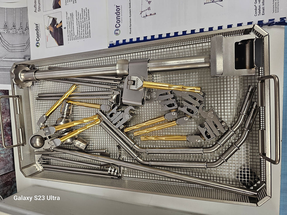 Miniaturbild: Condor goldline Wundspreizer-System