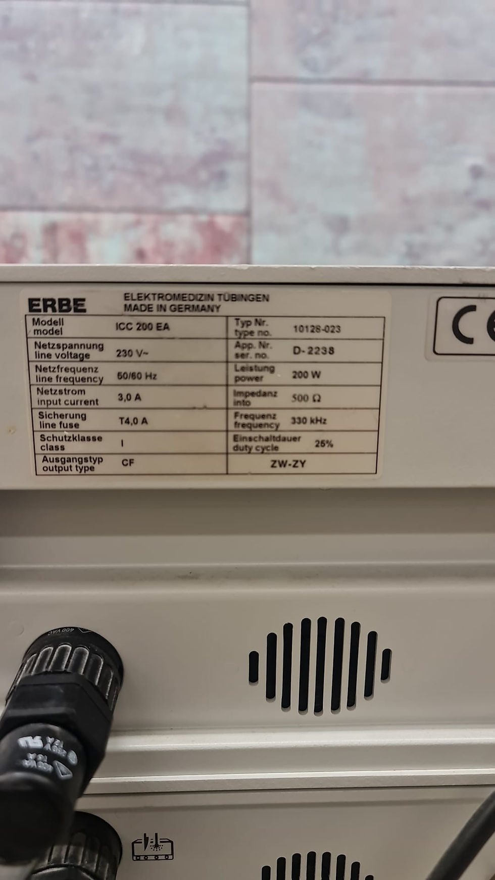 Miniaturbild: ERBE ICC 200/APC 300