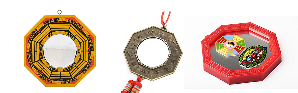 Feng Shui Bagua Mirrors, how mirrors are used in Feng Shui