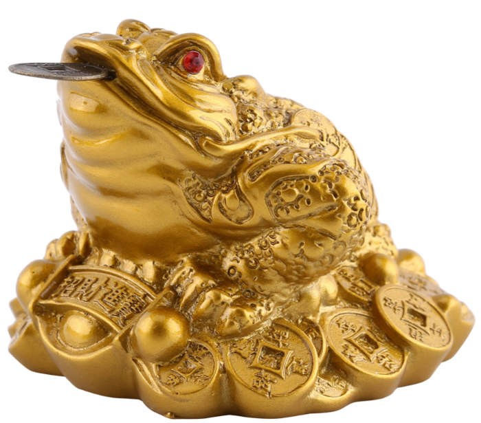 Fen Shui Money frog, gold, Using Feng Shui to improve energy flow in the home