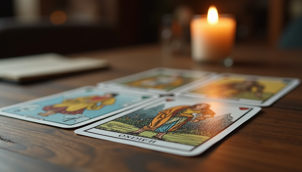 tarot cards, candle, mystical, learn about Tarot Cards