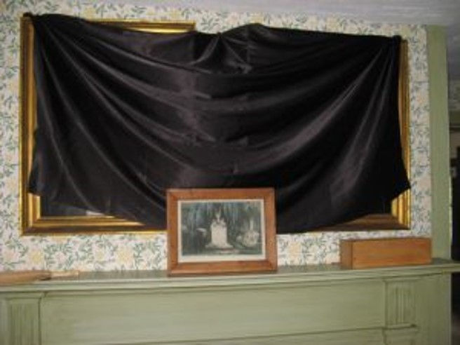 covering mirrors after a death in the family, custom, tradition, folklore, paranormal