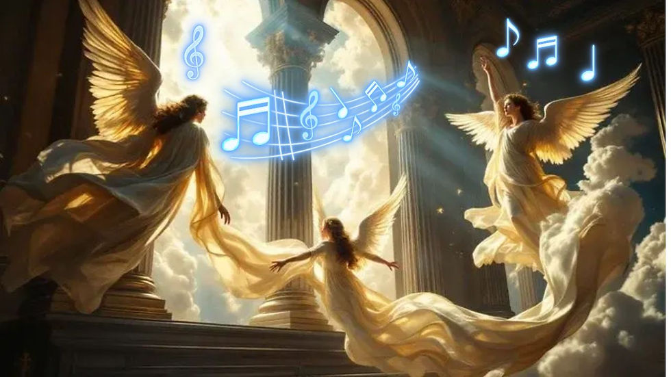 angels, music, high vibrational music for positive energy