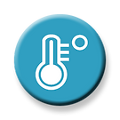 Health icon - thermometer