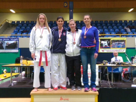 Fanny Clavien en or