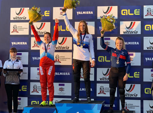 Zoé Claessens championne d'Europe junior à Valmiera / Lettonie