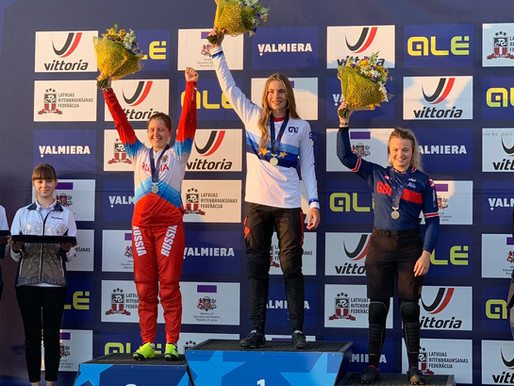 Zoé Claessens championne d'Europe junior à Valmiera / Lettonie