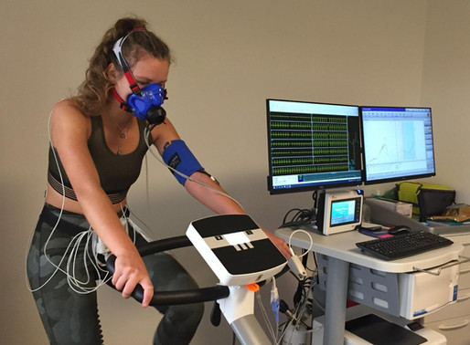 Marie Bovard, test d'effort et spirométrie.