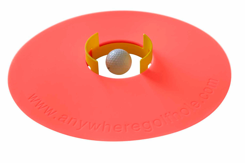 Thumbnail: anywheregolfhole in Pretty Pink & PutterCups Practice Set