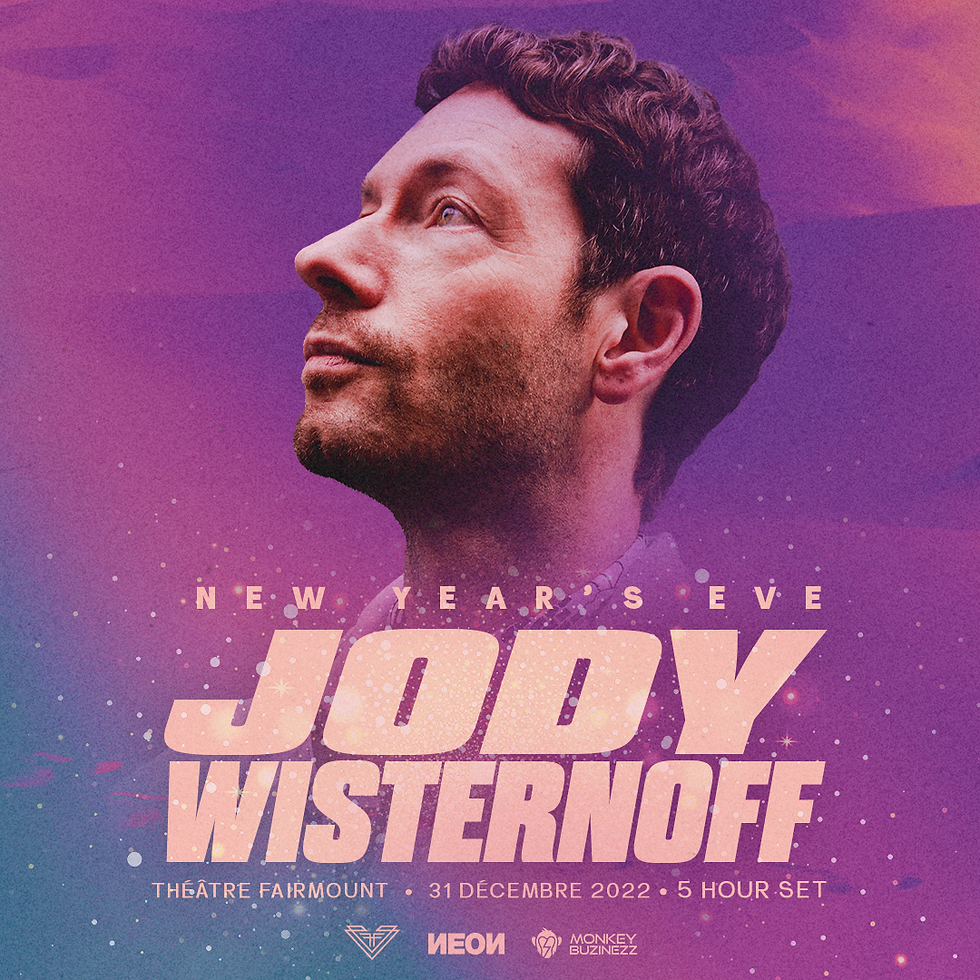 New Year's Eve with Jody Wisternoff  @ Theatre Fairmount