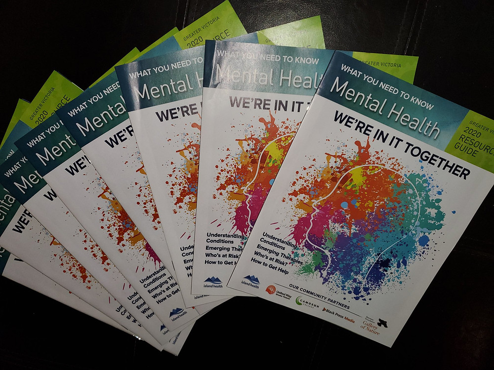 Mental Health Booklets, "We're In It Together" Published by Black Press Media