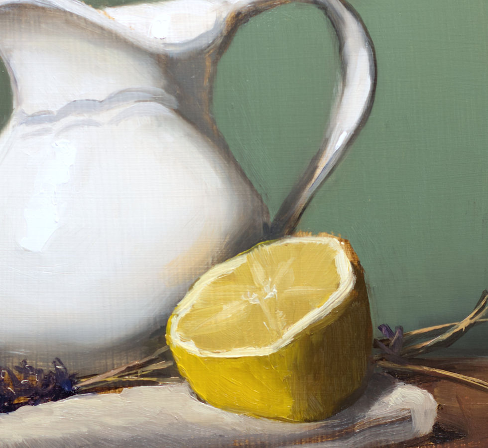 Thumbnail: Milk Jug, Lemon and Lavender