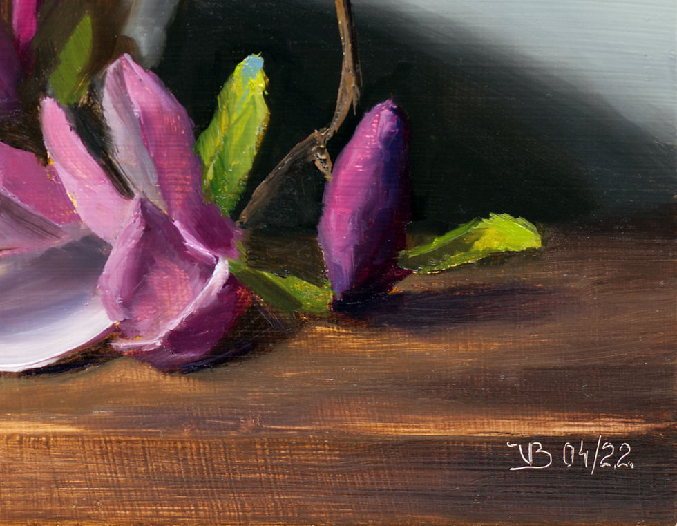 Thumbnail: Magnolia and Silver Bowl