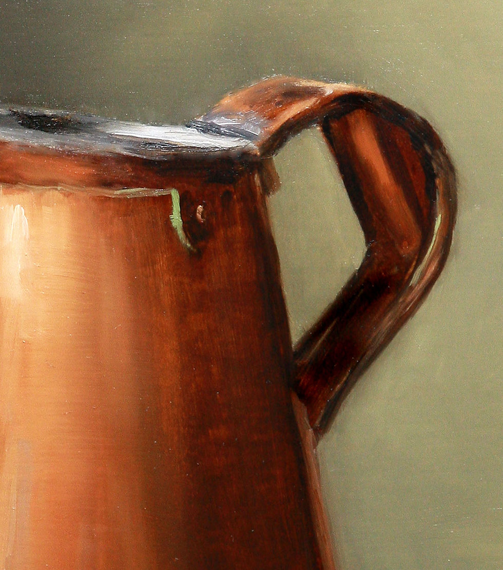 Thumbnail: Copper Jug and Blueberries