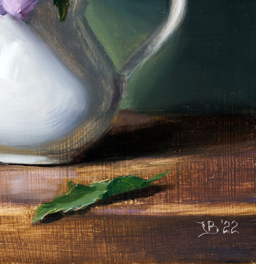 Thumbnail: Pink Hydrangeas in a Milk Jug