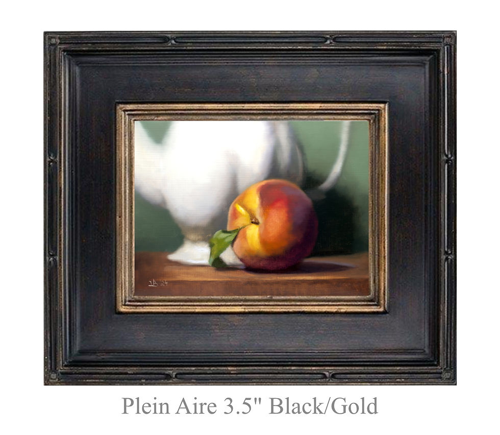 Thumbnail: Peach and a White Tea Pot