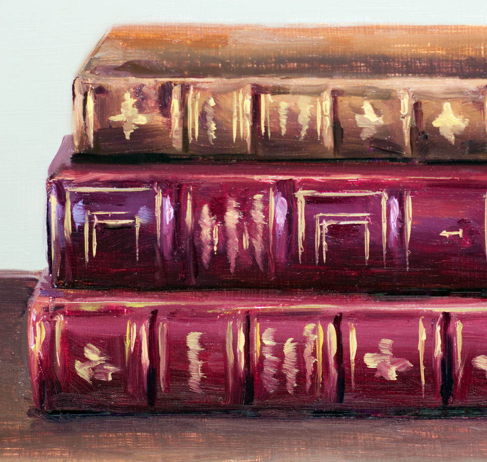 Thumbnail: Antique Books with Gold