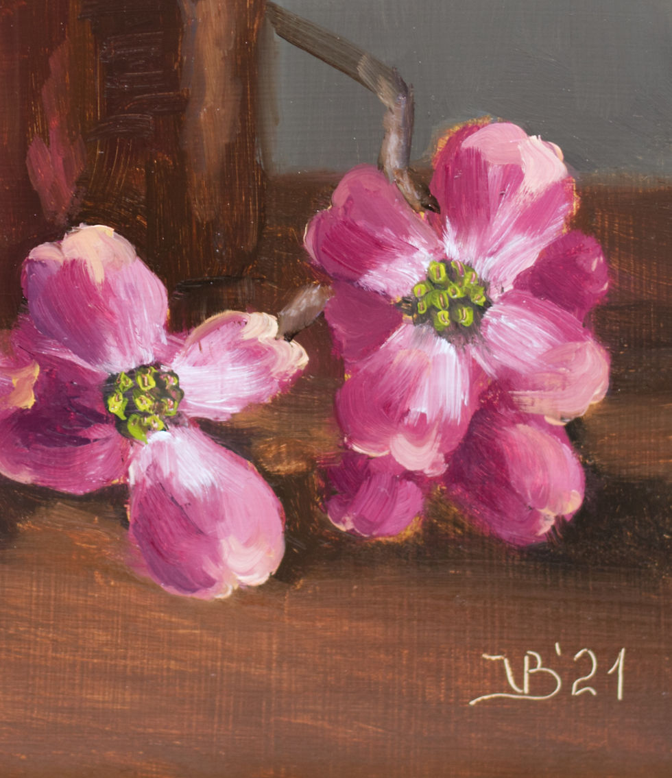 Thumbnail: Copper and Dogwood Blossoms
