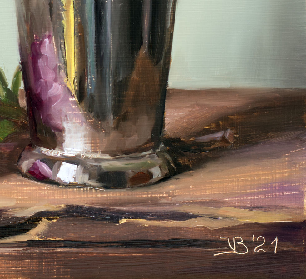 Thumbnail: Silver Cup and Magnolia