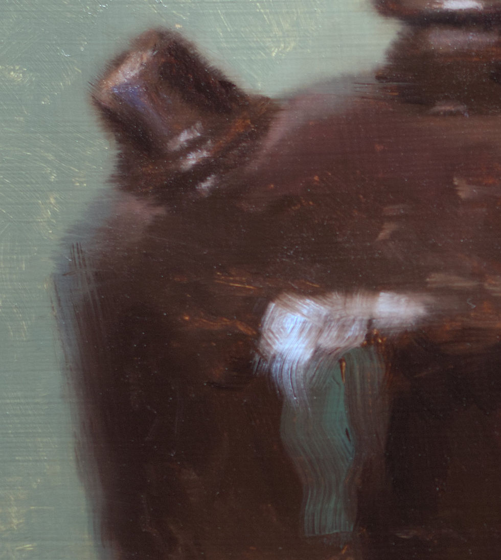 Thumbnail: Peach and a Glazed Jug