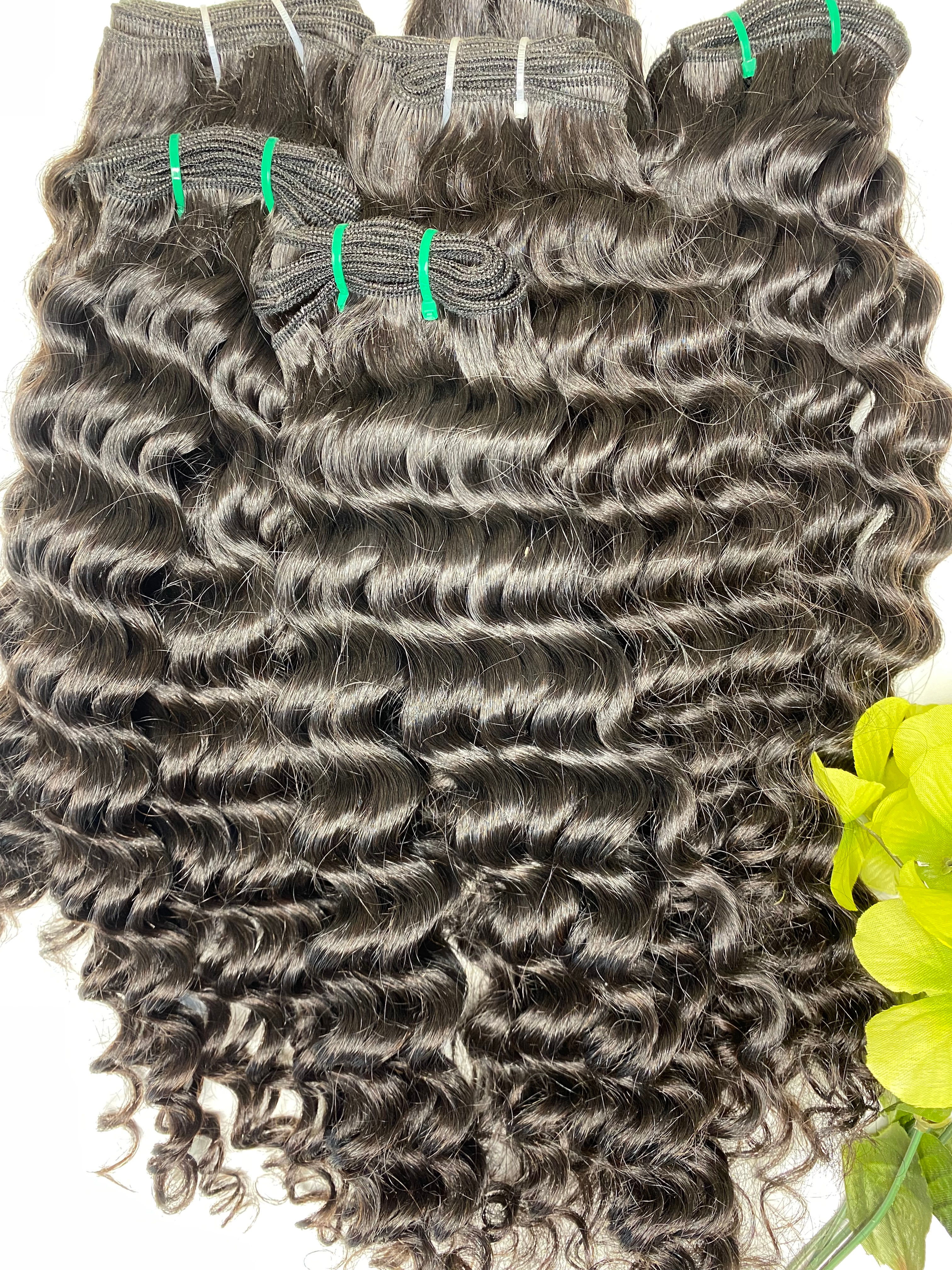 Raw Indonesian Curly Extensions