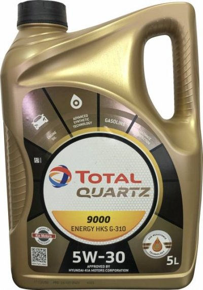 TOTAL QUARTZ 9000 ENE HKS5W30 5L