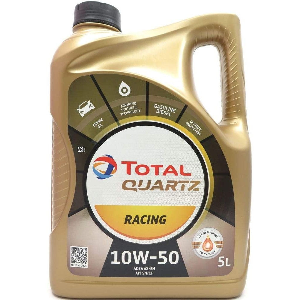 TOTAL QUARTZ RACING 10W50 5L