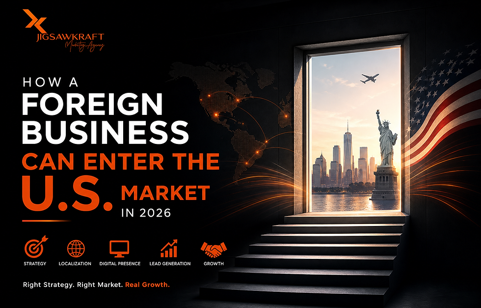 How a Foreign Business Can Enter the U.S. Market in 2026