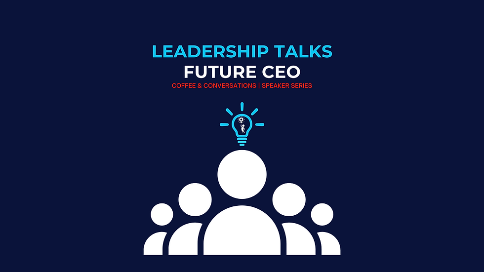 Future CEO Speaker Series | September 10