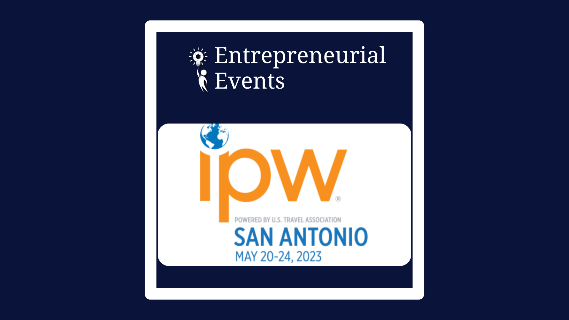 TO IPW 2023 SAN ANTONIO! TEWO