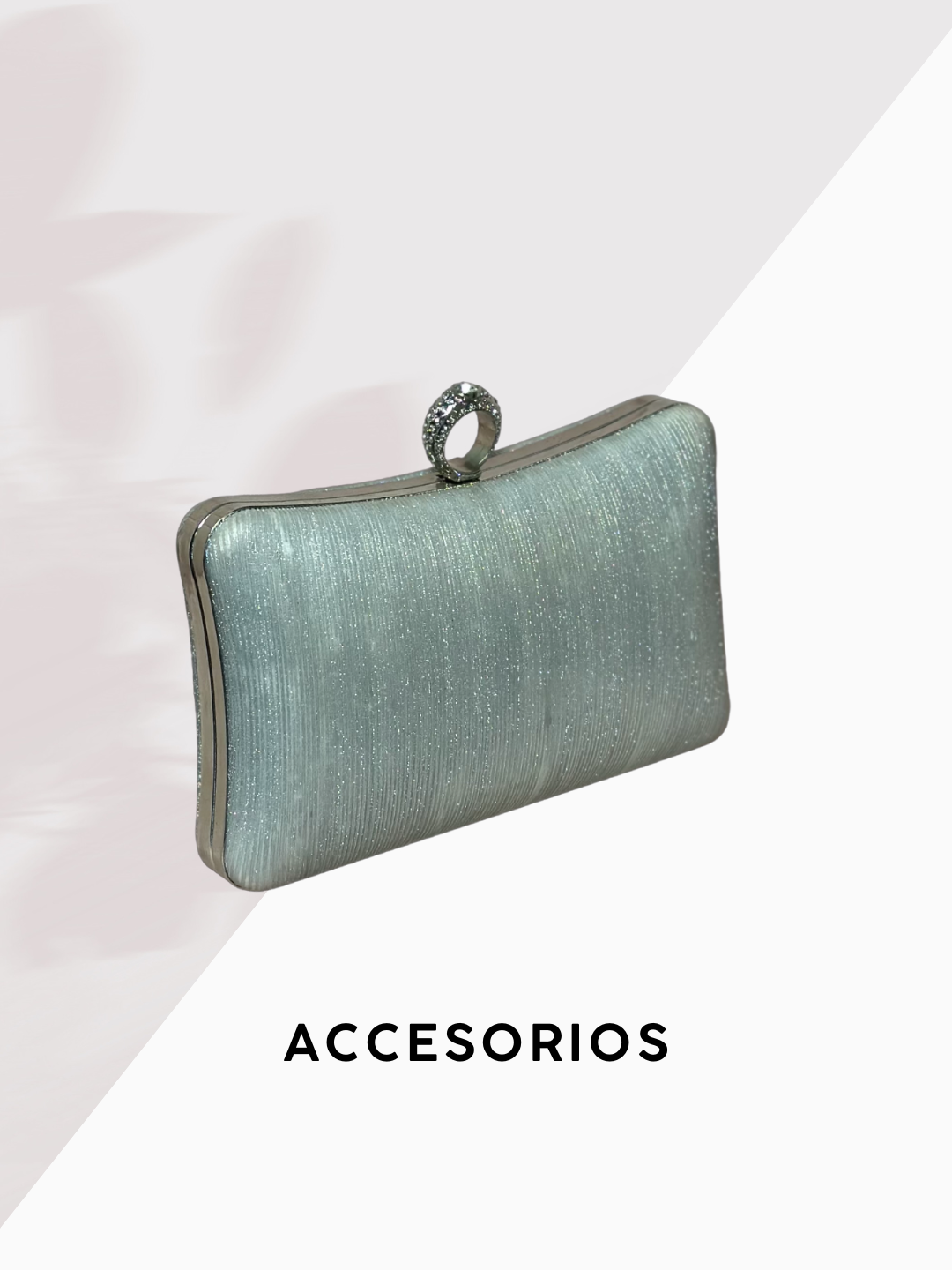 Sobre rígido con brillo 